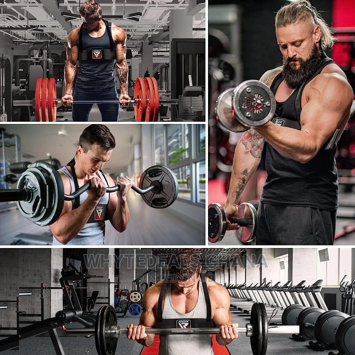 RDX Arm Blaster Biceps Triceps,Big Arms Fitness Curl Support