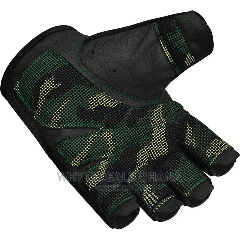 RDX T2 Weightlifting Gloves With Wrist Support-Solid GRIP