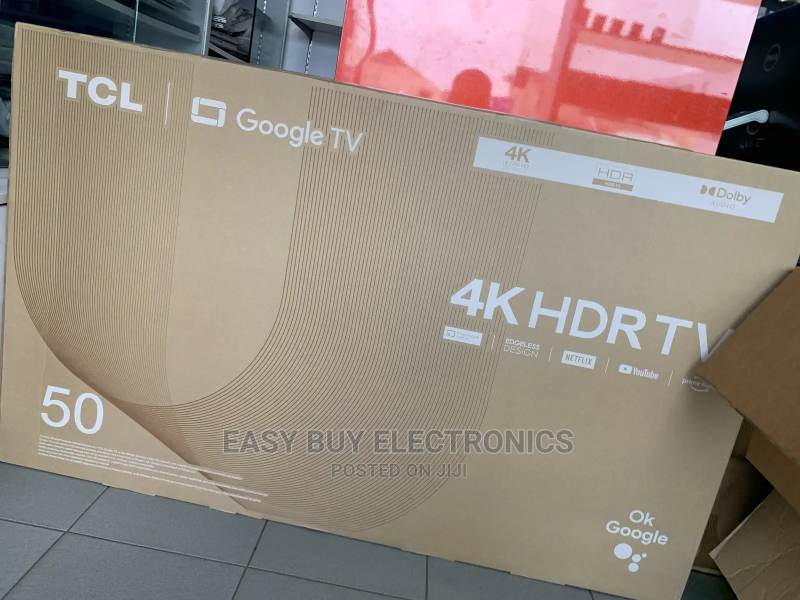Tech Stream 50 TCL HDR Google Tv