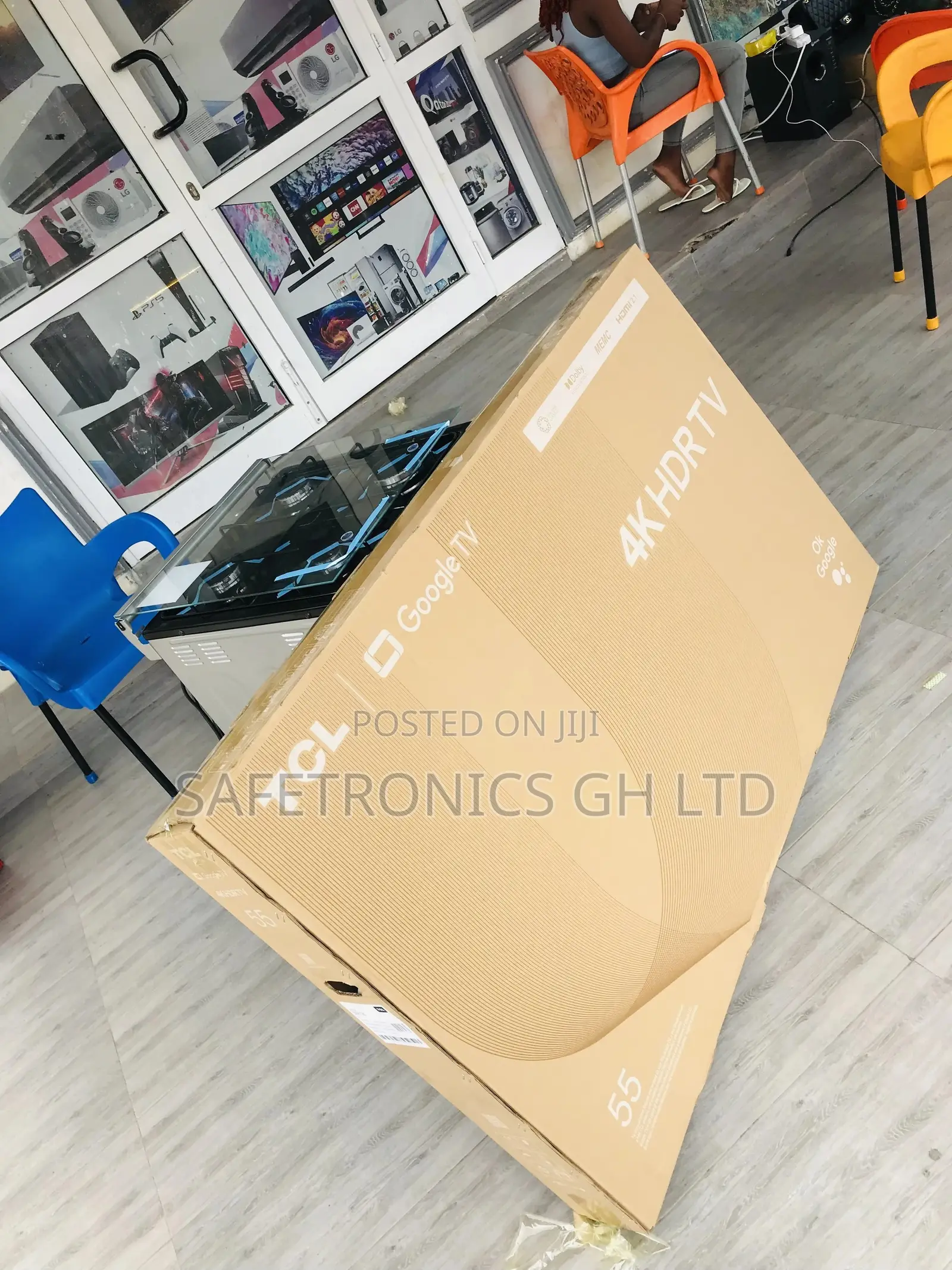 P65 Original TCL 55 Inches Glossy LED Smart Tv