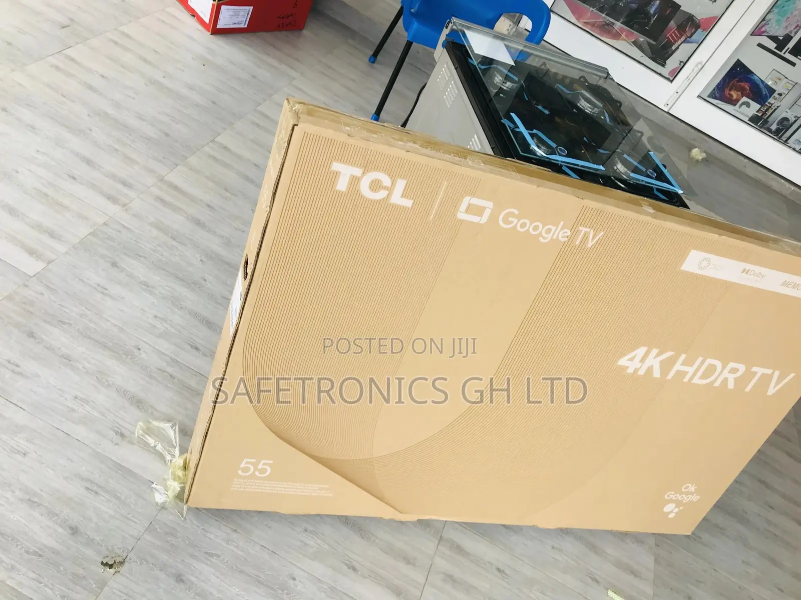 P65 Original TCL 55 Inches Glossy LED Smart Tv