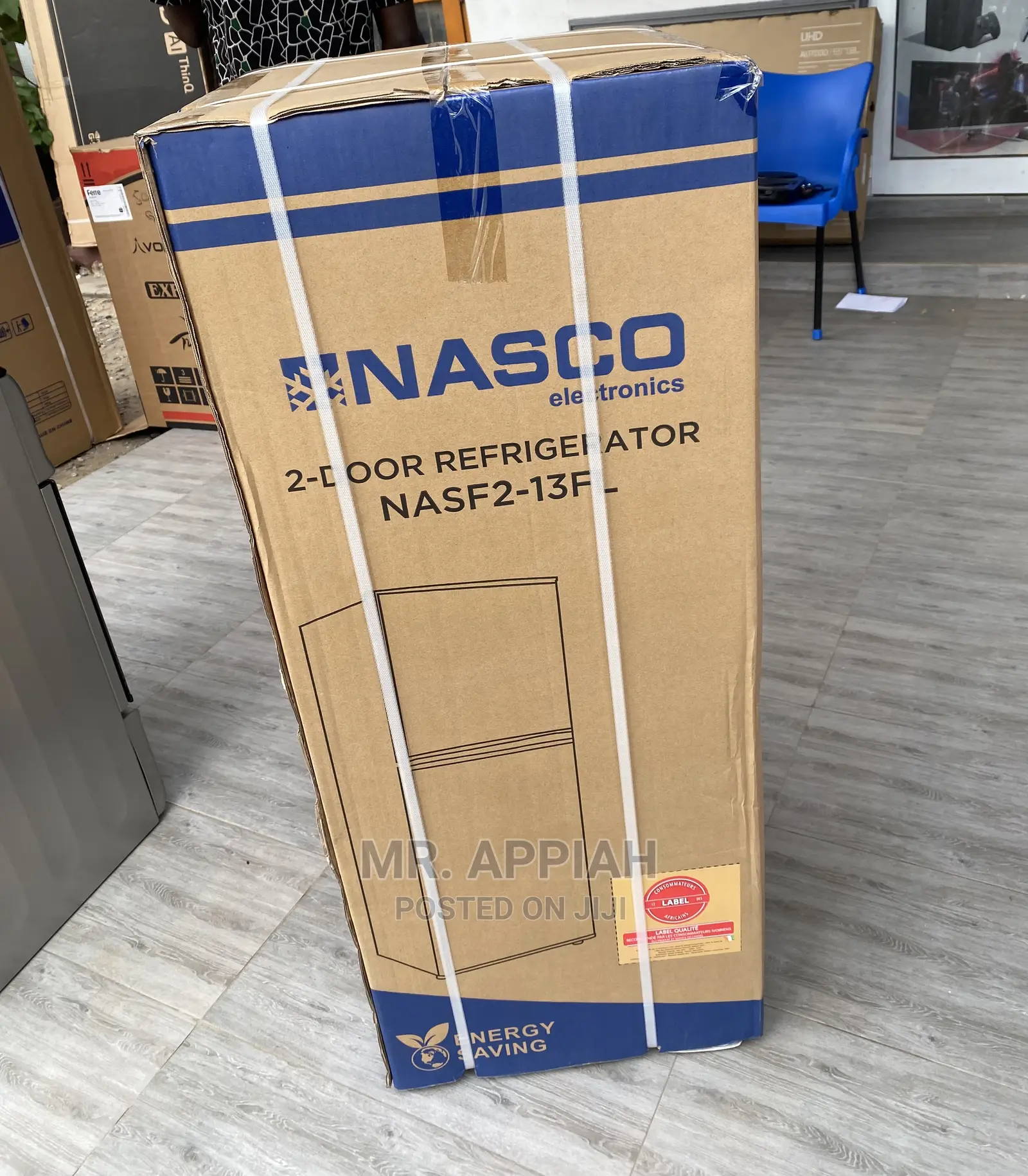Direct Chilling Nasco Nasf2-13fl 2 Door Refrigerator(Gray).