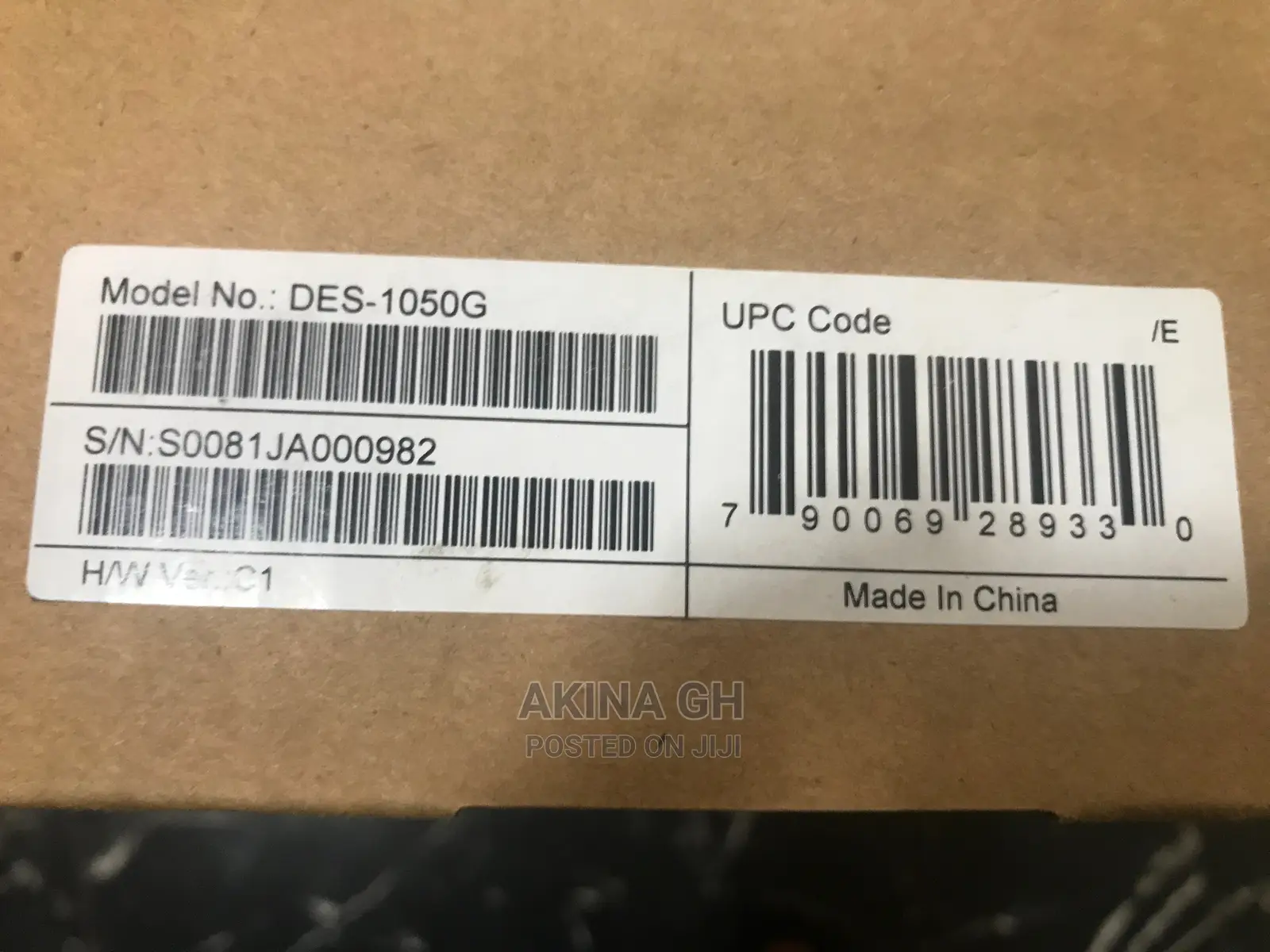 D-Link 48-Port Unmanaged Switch With 2 Gigabit SFP DES-1050G