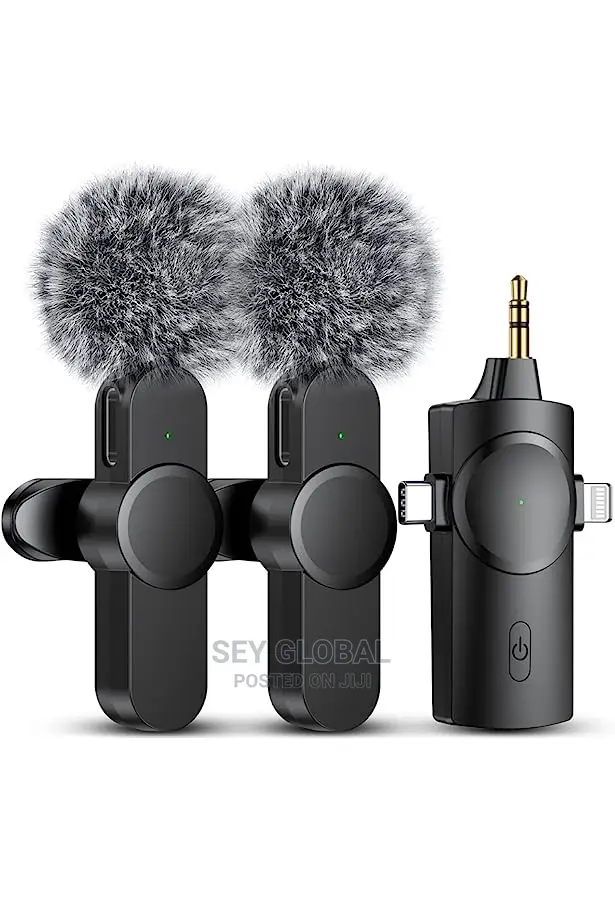 Wireless All in One Microphone for Camera Smartphone