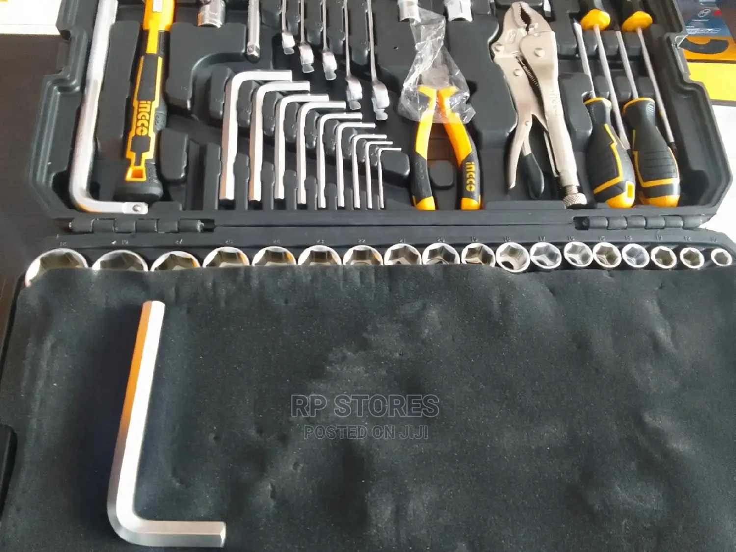 Ingco 142 Pieces Combination Tools Set
