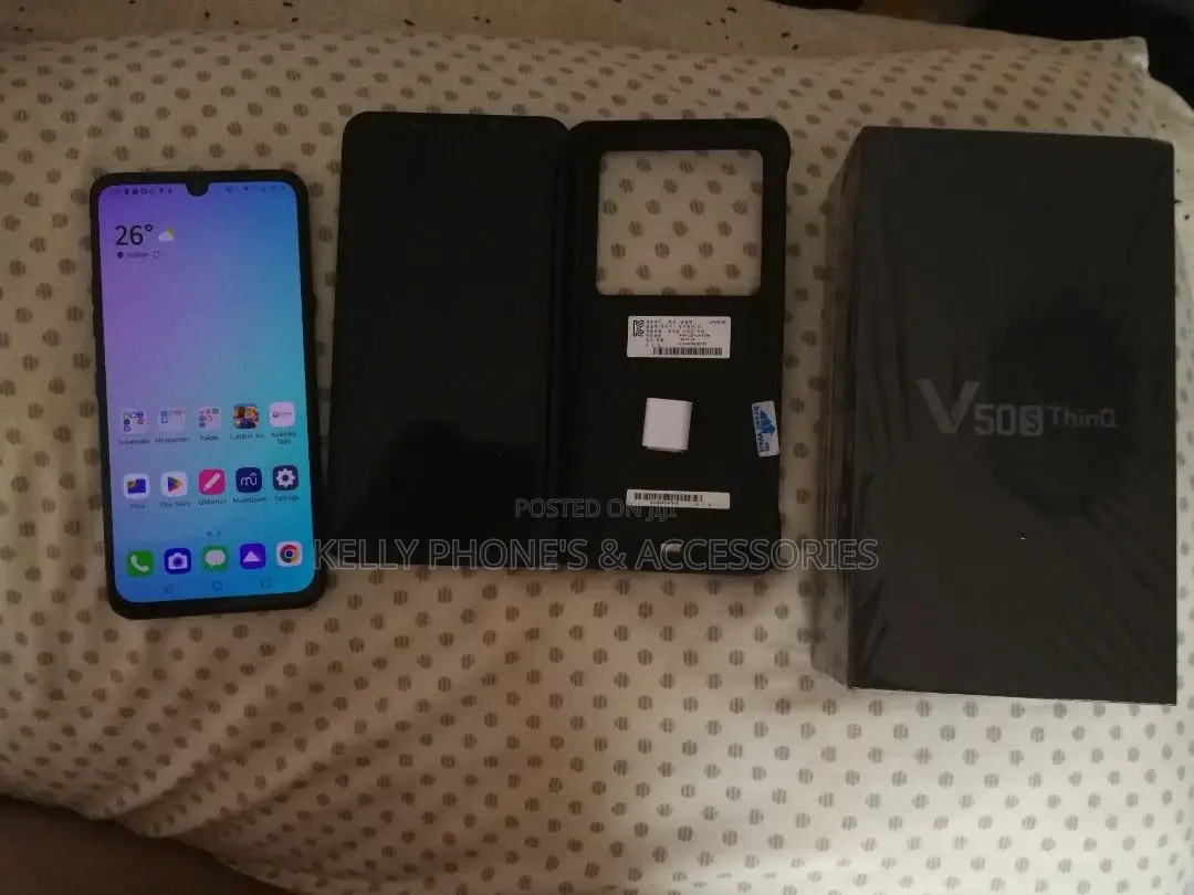 New LG V50S Thinq 256 GB Black
