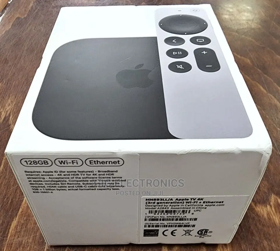Apple Tv Wi‐Fi + Ethernet With 128gb Storage 2022