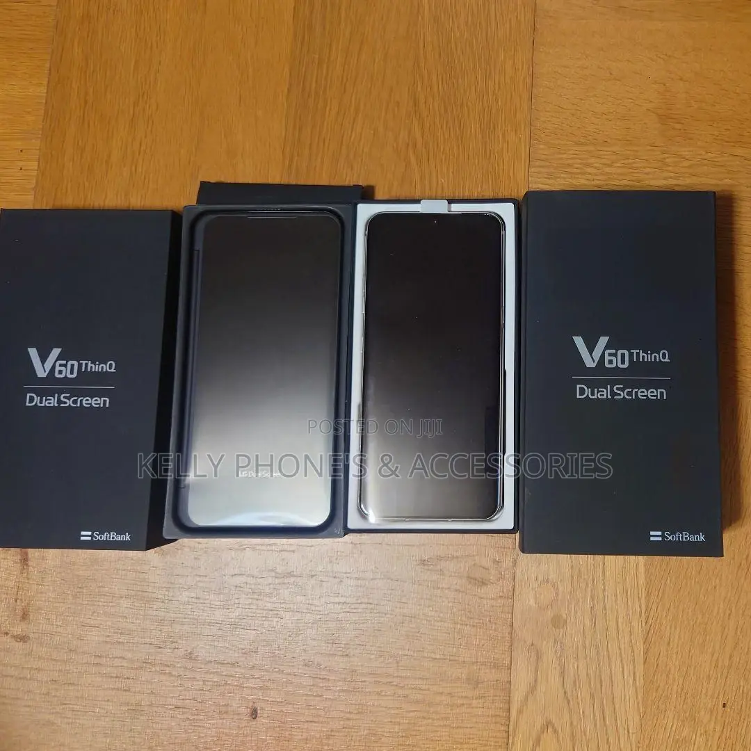 New LG V60 ThinQ 5G 256 GB Black