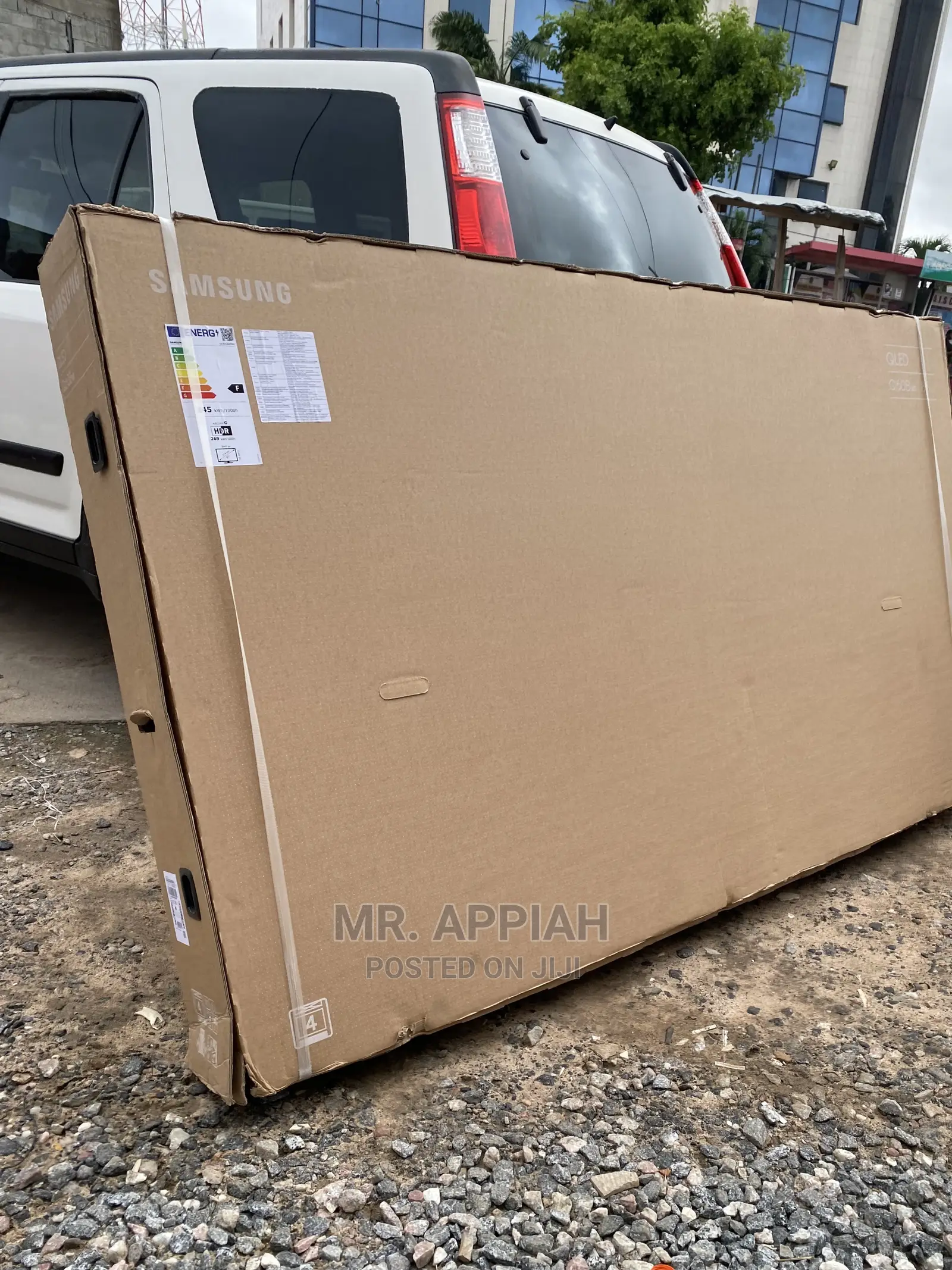 Original Samsung 85” QLED Crystal Tv 85Q60A(Black) 