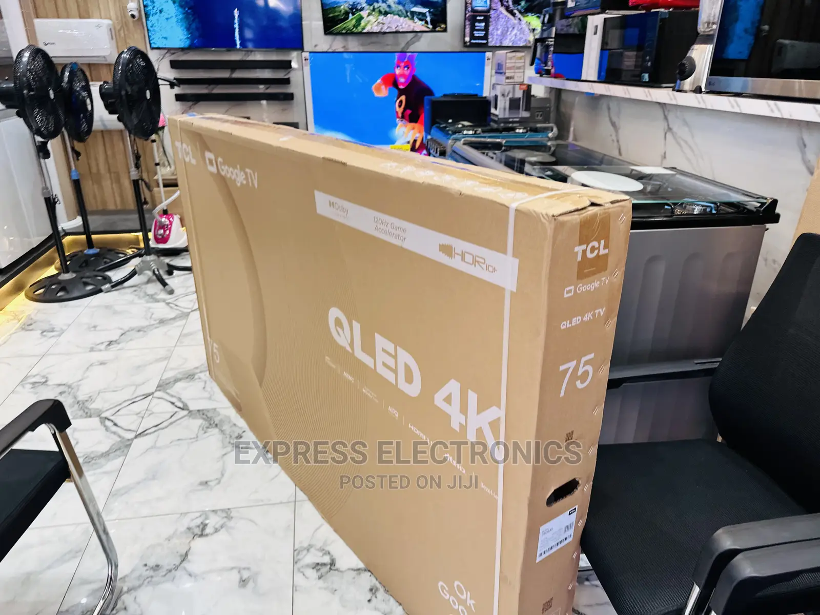Original New TCL QLED Smart 75”C645 Tv