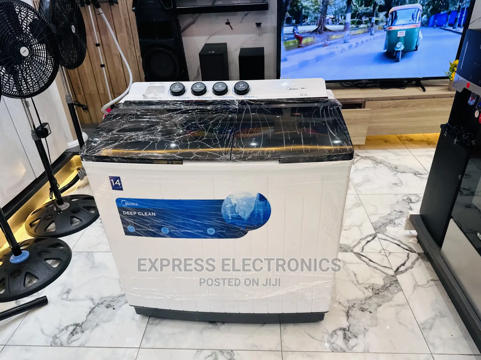 Habd Wash Effects Sleek Topload Washing Machine Midea 12kg