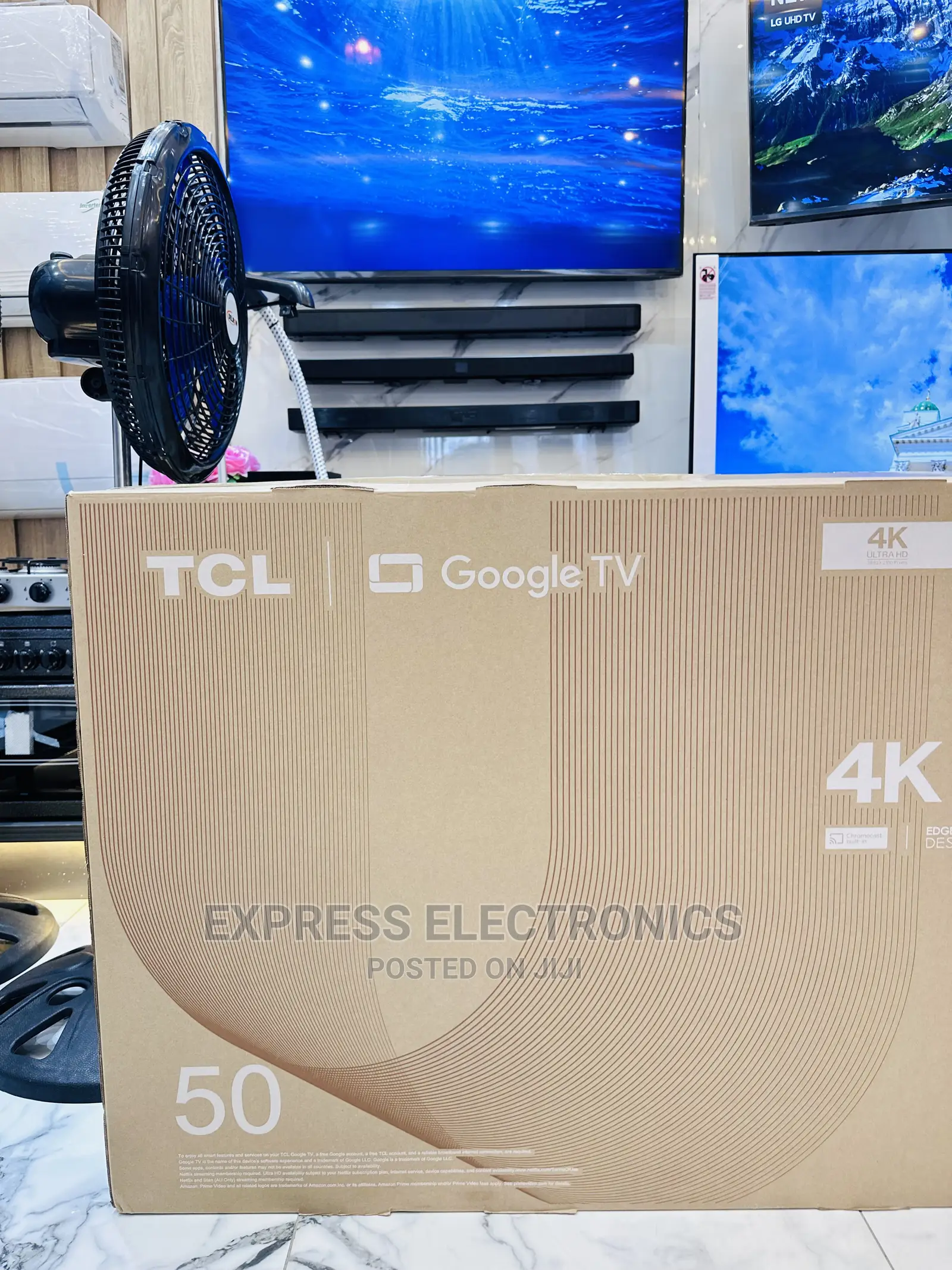 Grab Your TCL TV Now UHD Smart 50”P635 Android