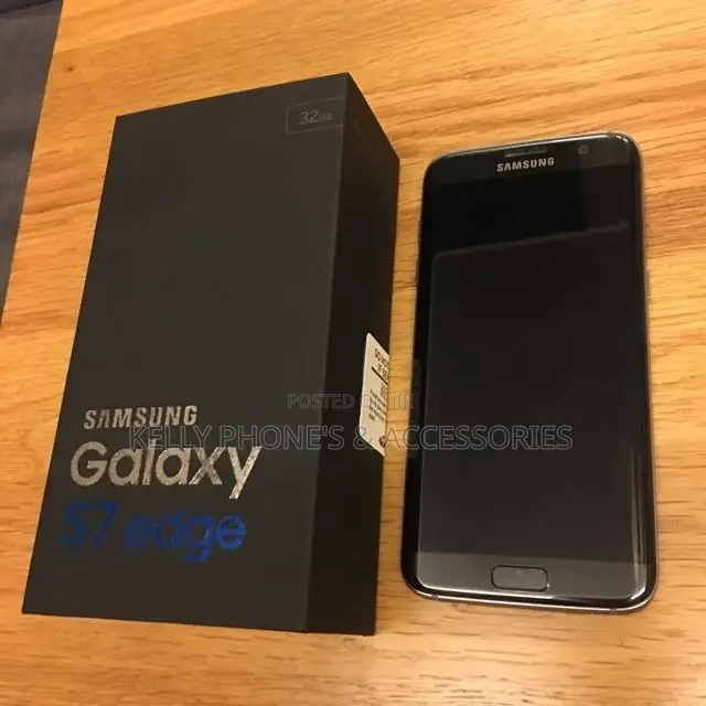 New Samsung Galaxy S7 edge 32 GB Black