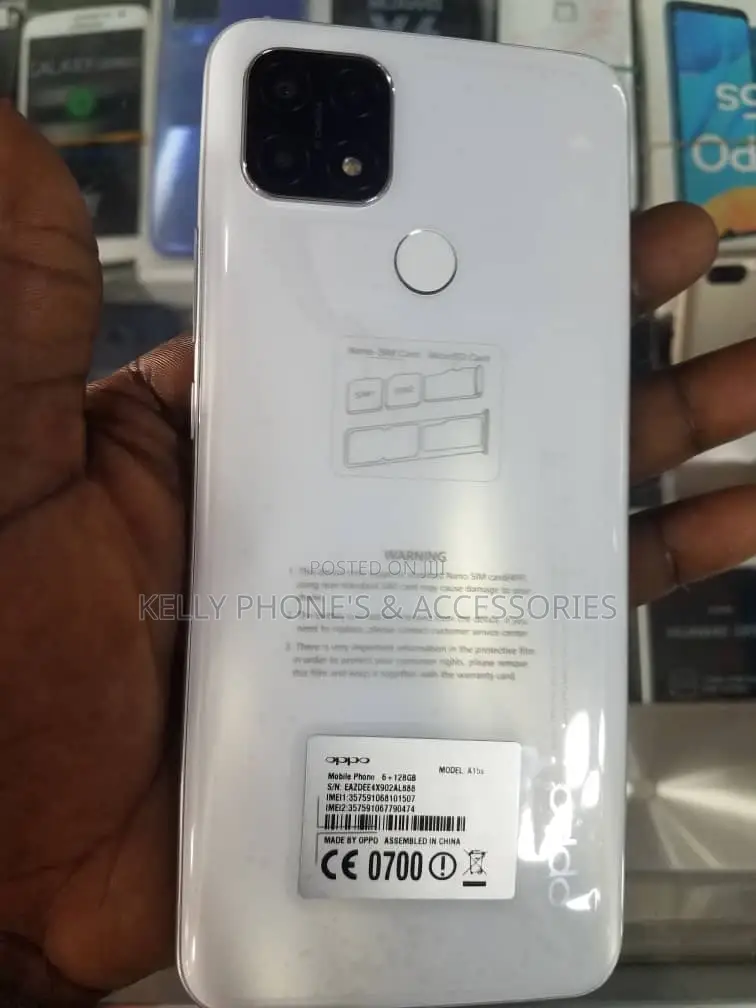 Oppo A15s 64 GB White