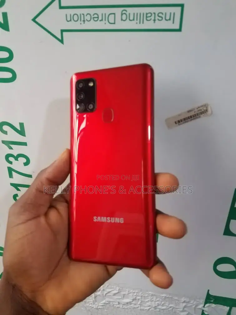 New Samsung Galaxy A21s 64 GB Red