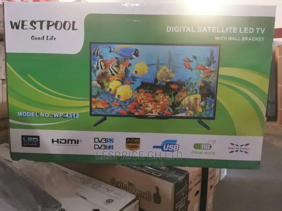 Westpool 43 Led Digital Satellite TV