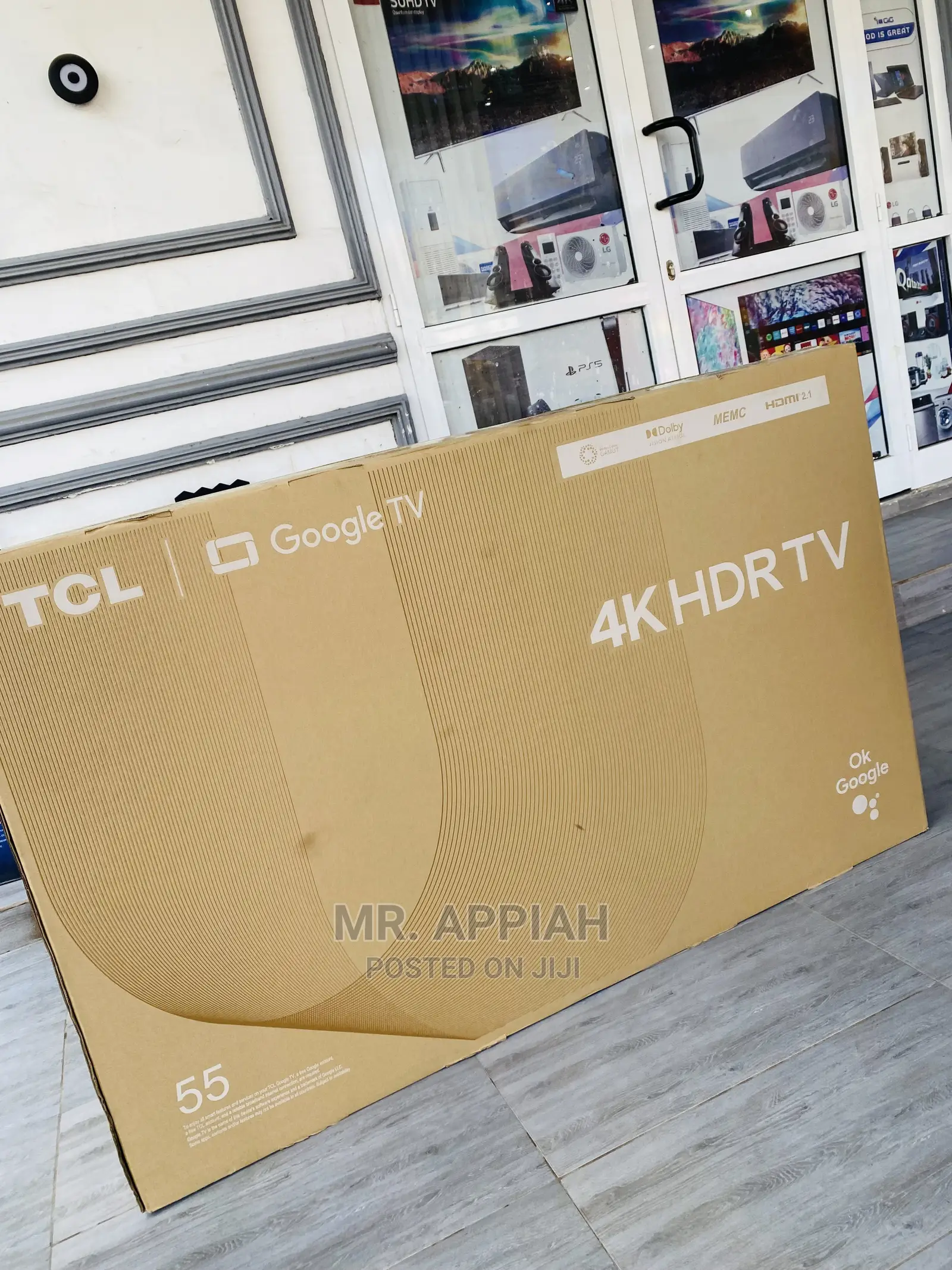 Shop Original TCL 55” HDR Google Tv From 10gig(55p635)