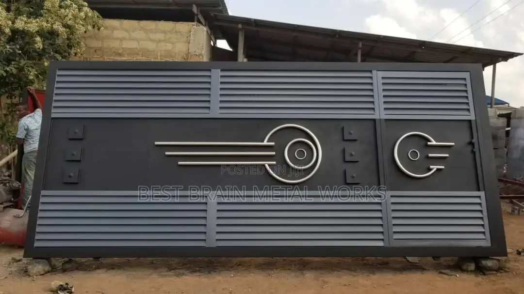 Security Metal Main Gate