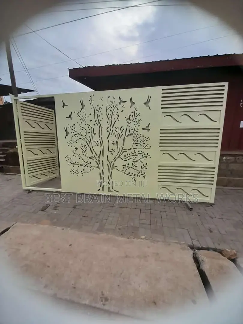 Security Metal Main Gate