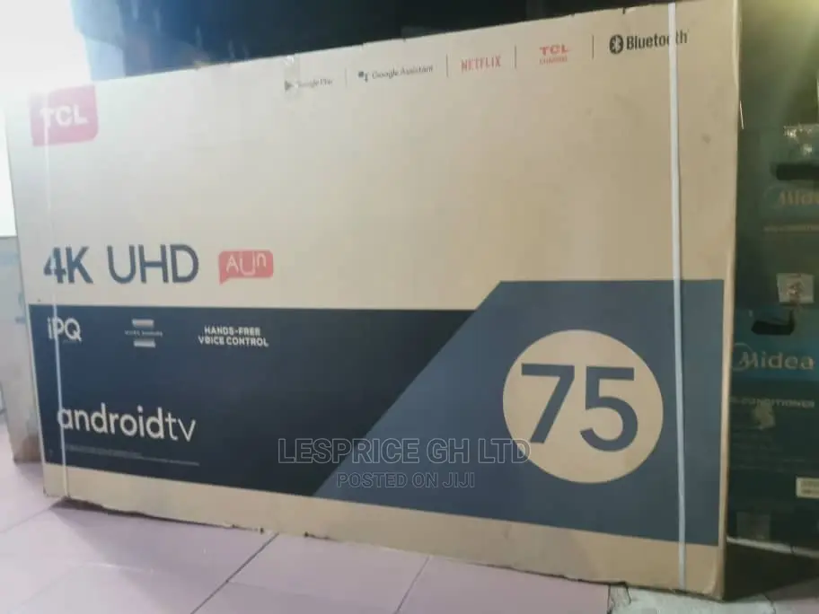 TCL 75” Android Smart TV~AI New Assert