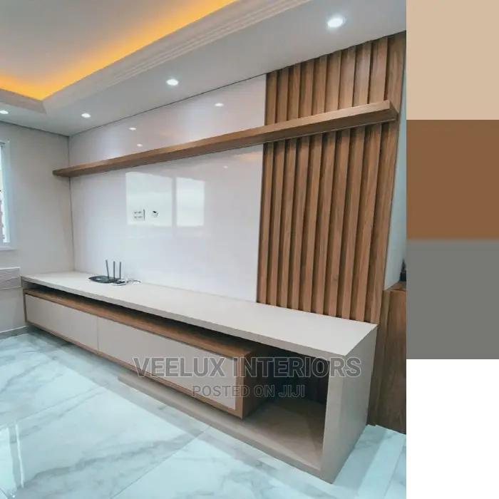 TV Unit Wall-mounted Entertainment Center