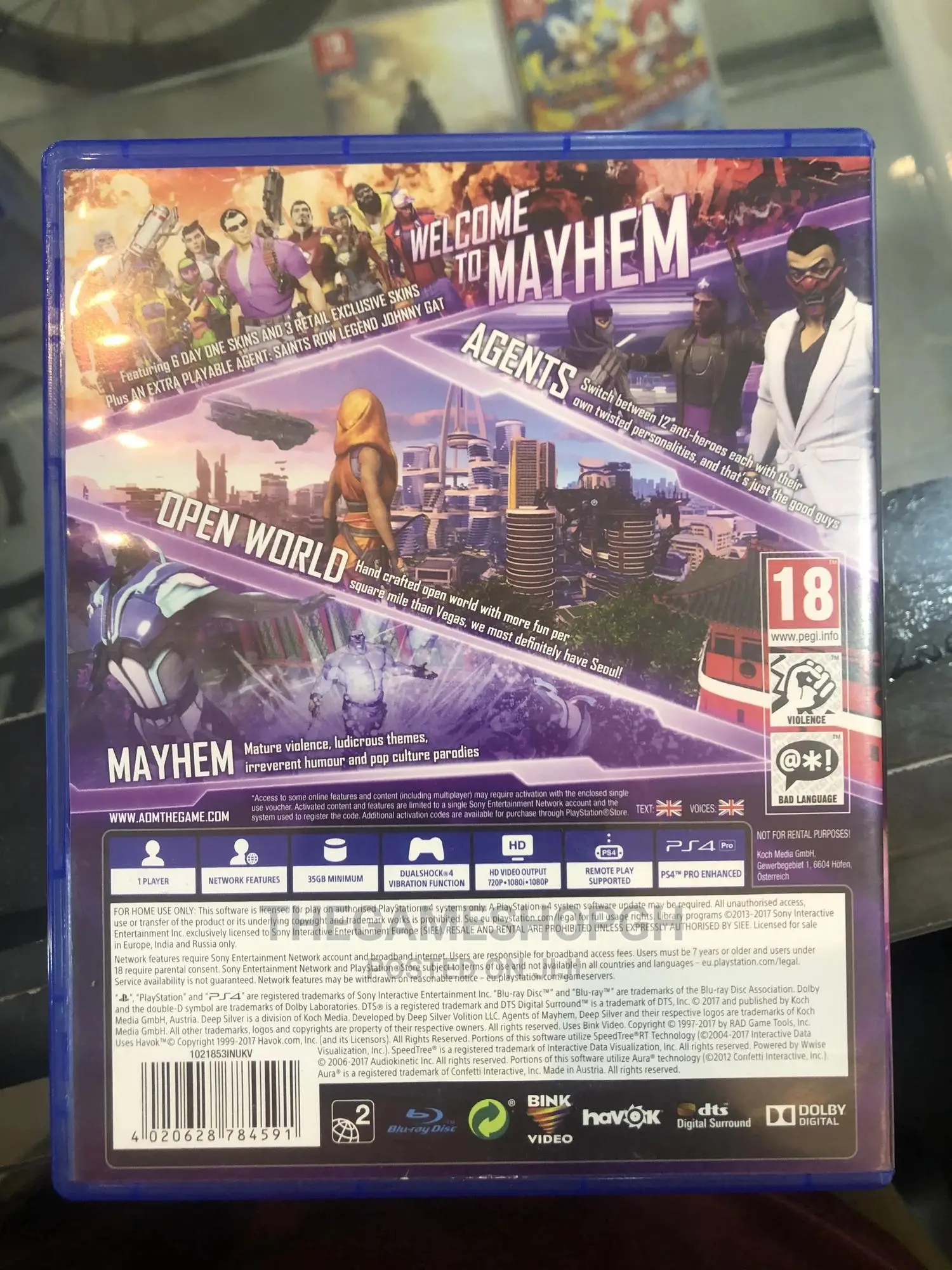 Agents of Mayhem Ps4