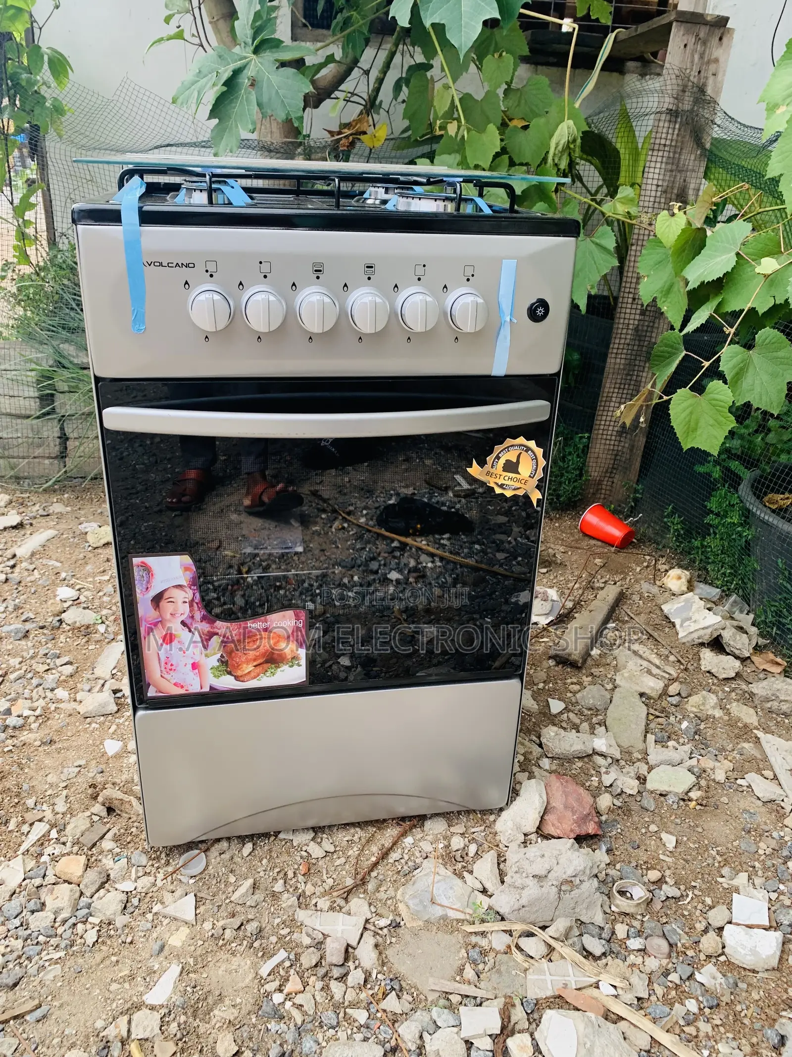 Good Price Volcano 50x55 Gas Cooker With Oven