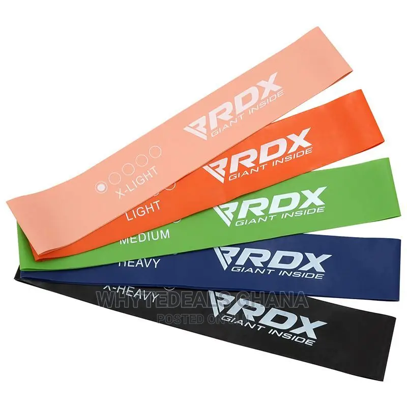 RDX R1 5-in-1 Resistance Loop Bands Set-Home Gym Fitness
