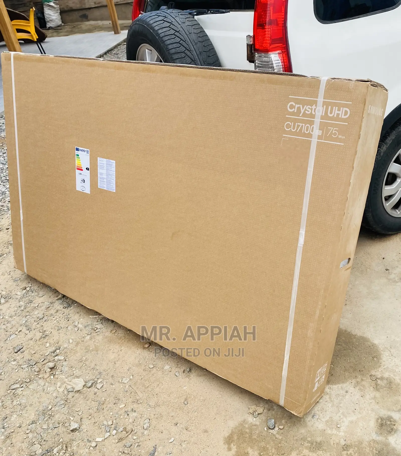 Original Samsung 75 Inch Crystal Clear Smart Tv 75CU7172.