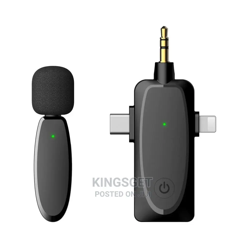 3 in 1 Double Wireless Microphone