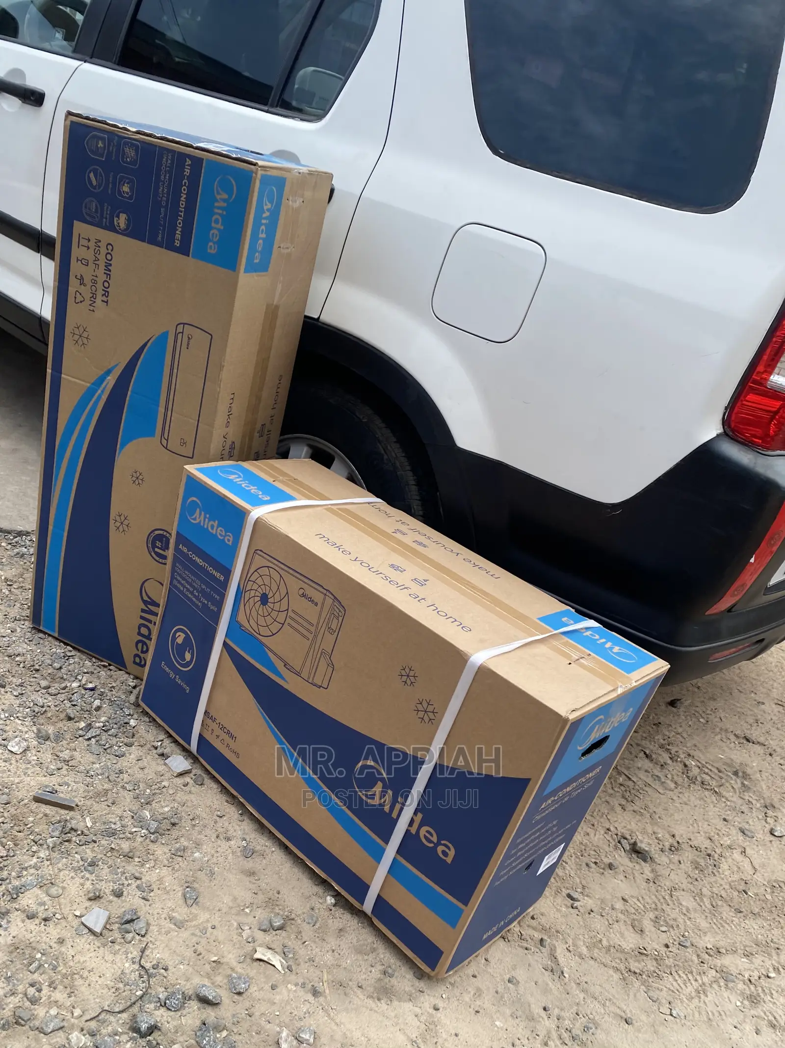 Sealed 1.5hp Midea Inverter Ac Available🎊(White)