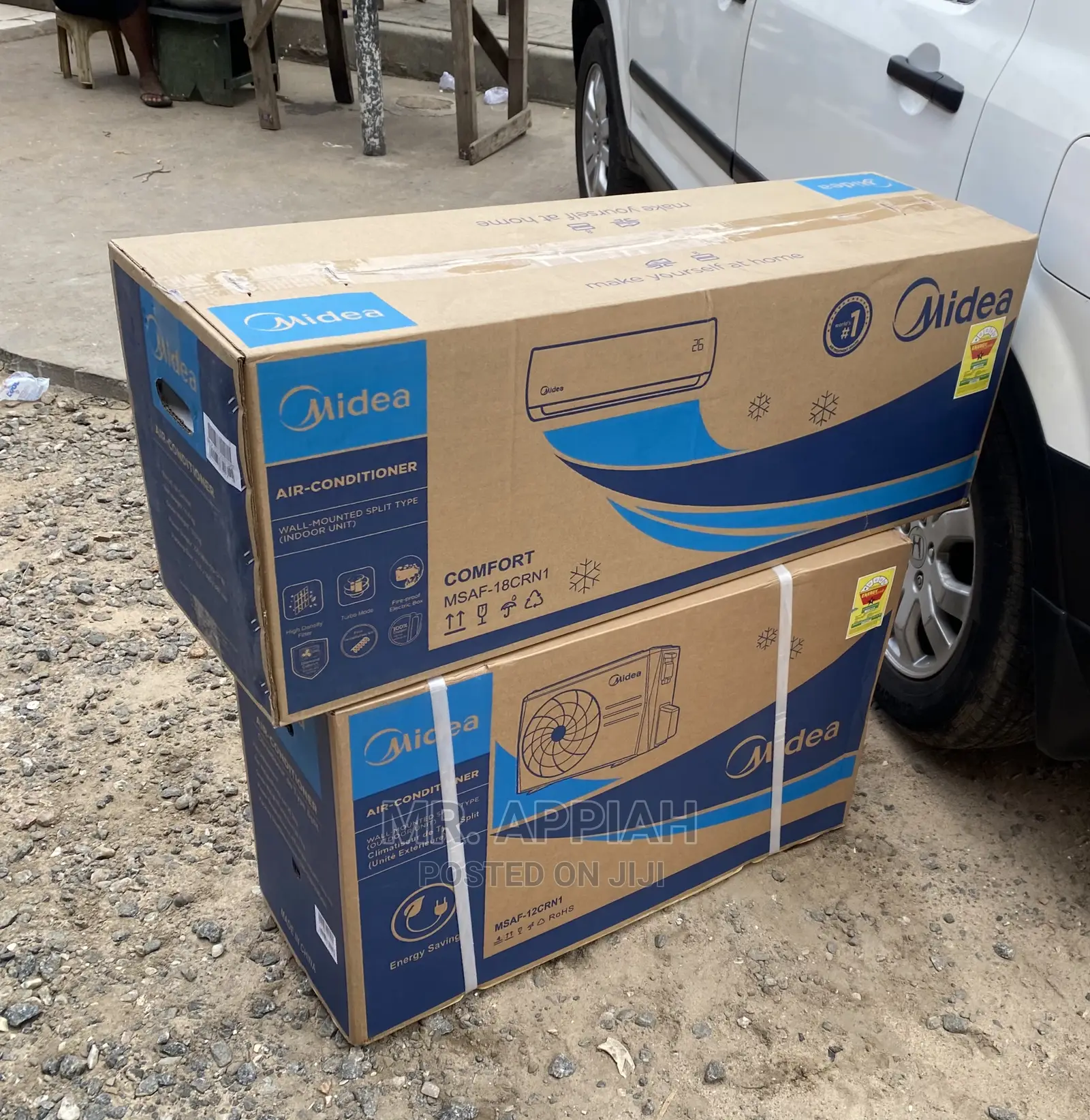 Budget-friendly Midea 1.5hp Inverter AC🤓At Best Deal(White).