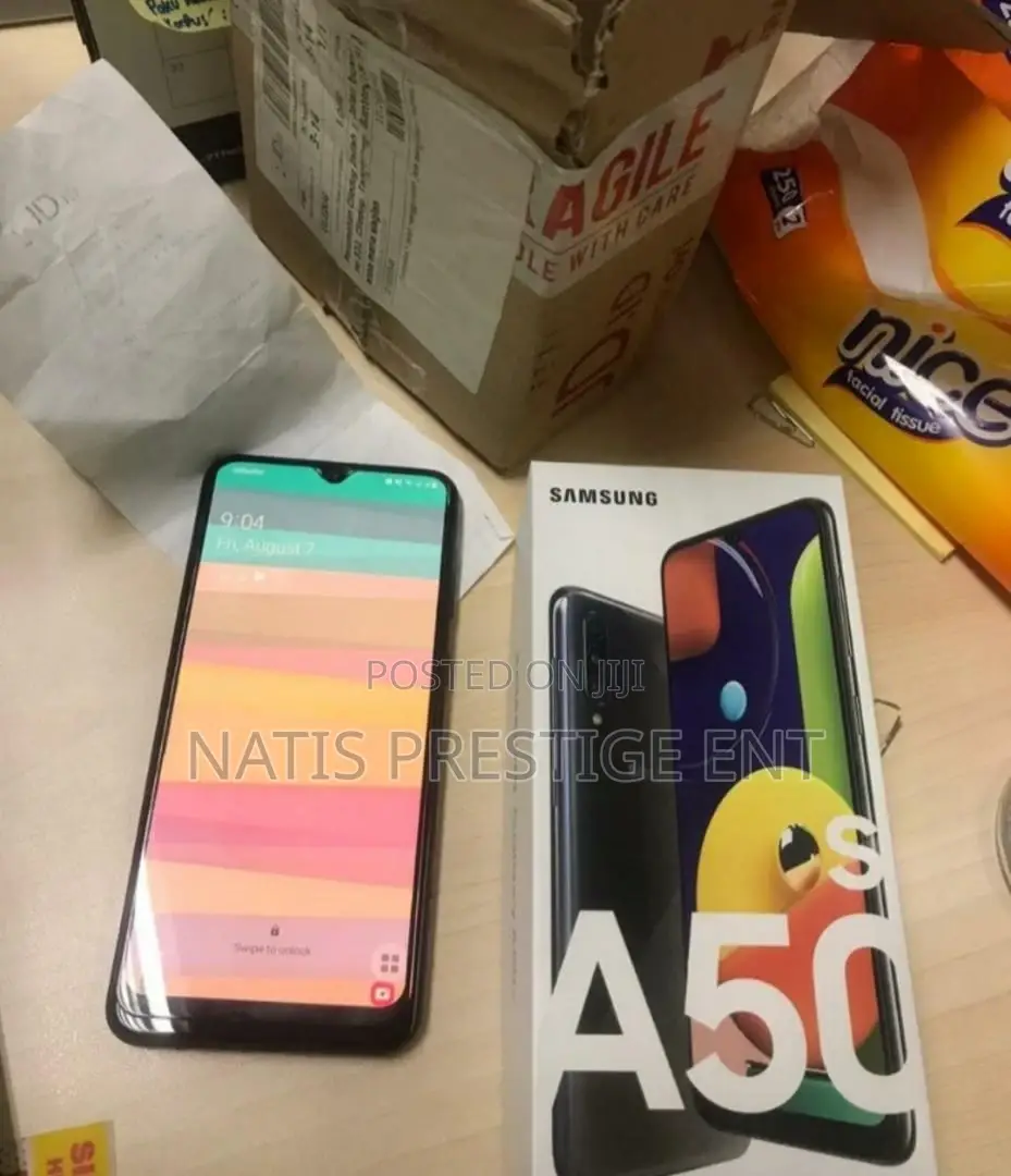 New Samsung Galaxy A50s 64 GB Black
