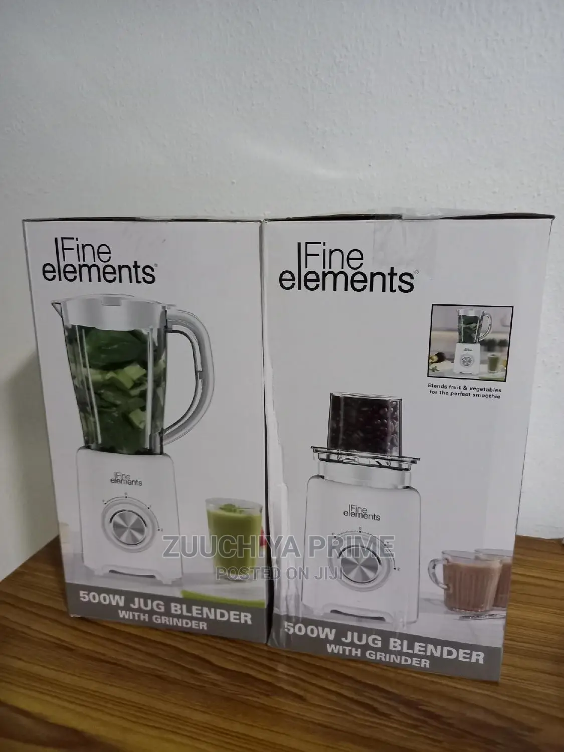 Fine Elements Plastic Blender With Grinder From Uk