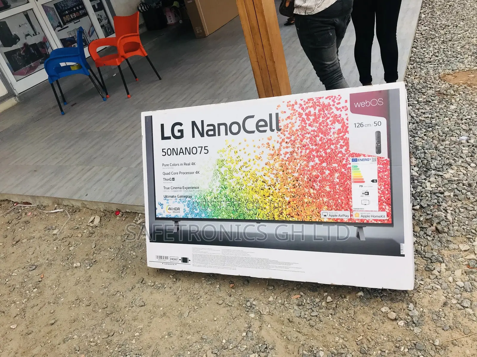 New Original Lg 50 Inches Glossy LED Nano75 Tv