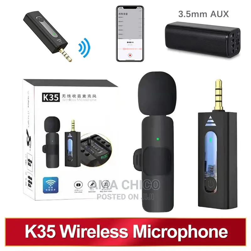 Wireless Lapel Mic Double (Phone And Camera)
