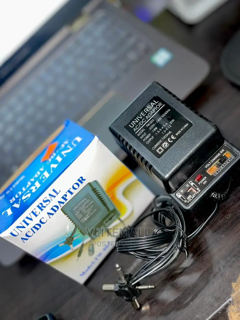 Universal Ac-Dc Power Adapter 18w 1000ma