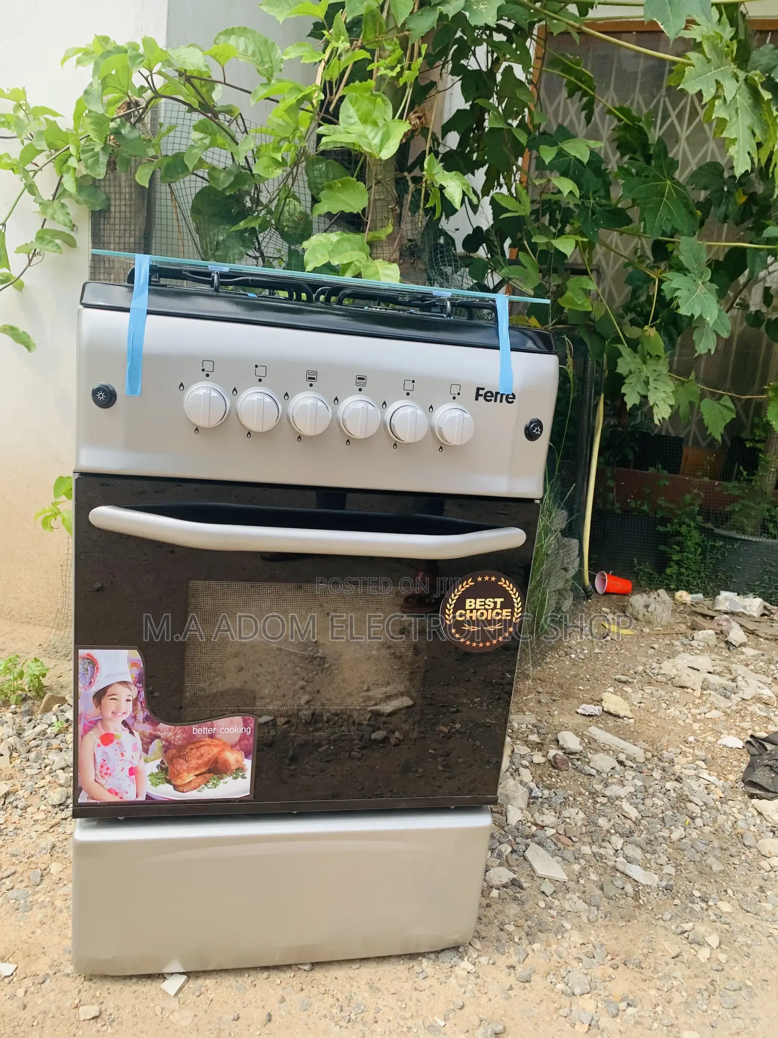 Standard Ferre 50x55 Gas Cooker With Oven