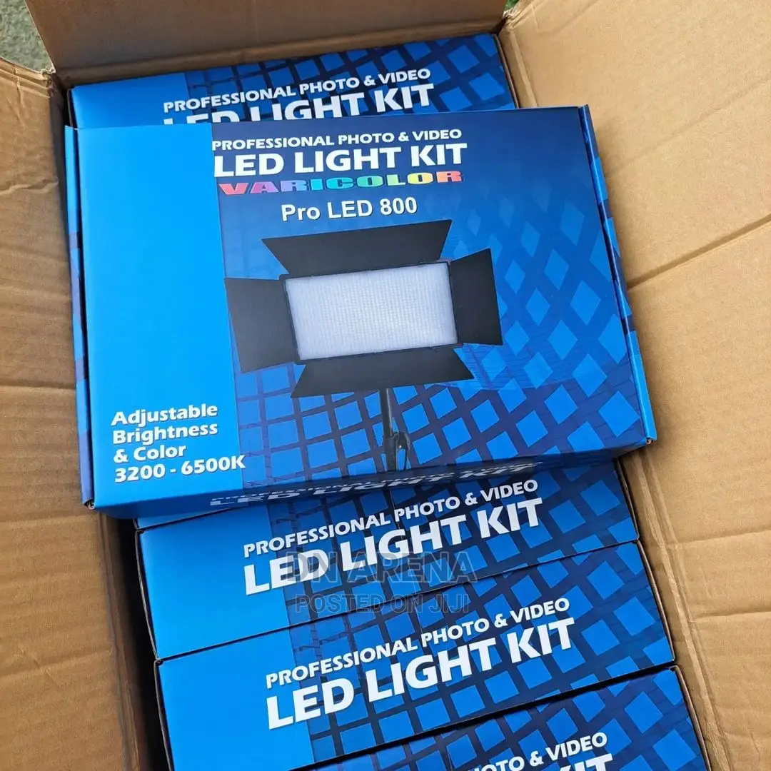 Professional Photo and Video LED Light Kit. Led800