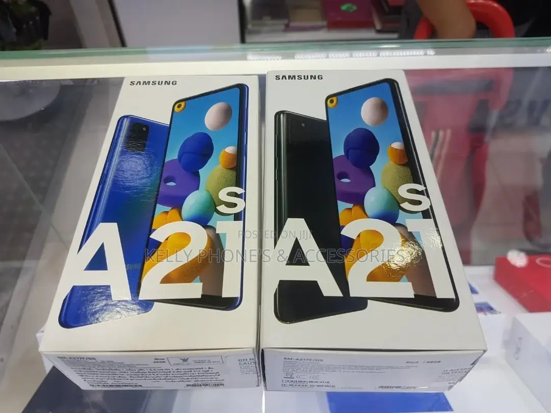 New Samsung Galaxy A21s 64 GB Black