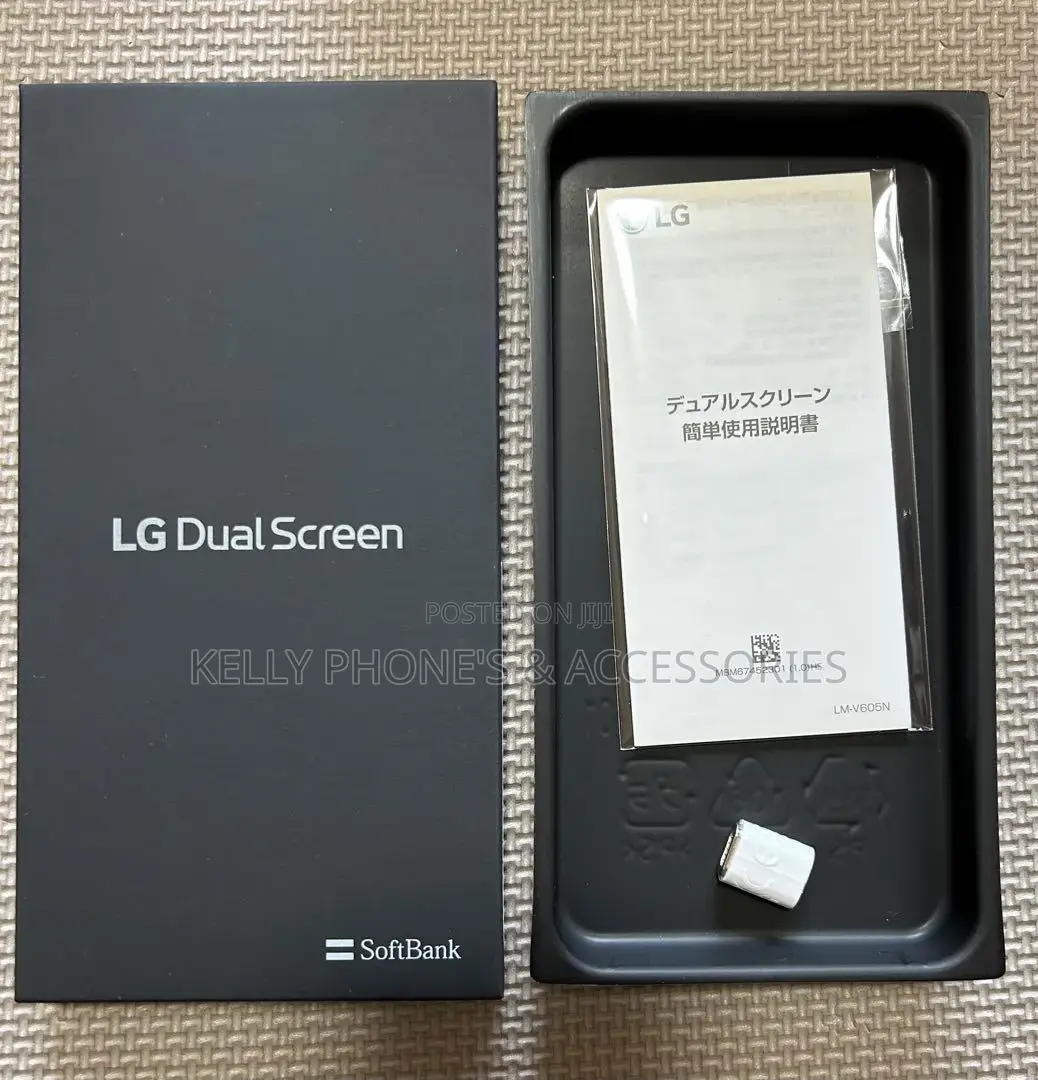 New LG V60 ThinQ 5G UW 128 GB Black