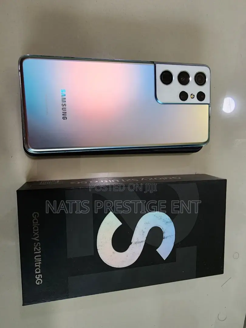 New Samsung Galaxy S21 Ultra 5G 256 GB Silver
