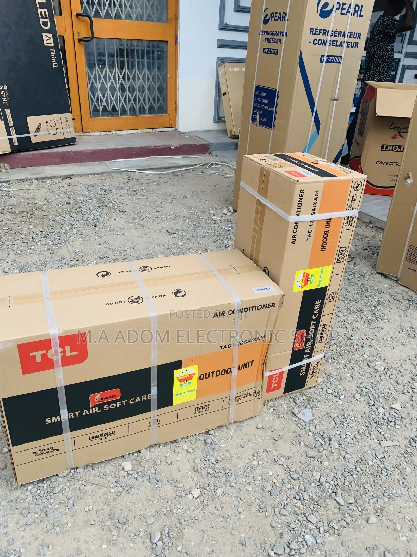 Non Inventor TCL Air Conditioner 1.5 HP R410 Gas AC