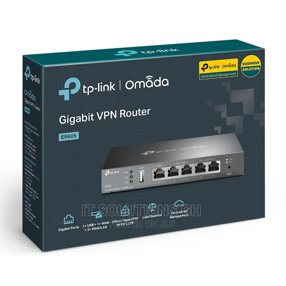 Tp-Link TL-R605 V2.0, Safestream Gigabit Multi-Wan VPN Route