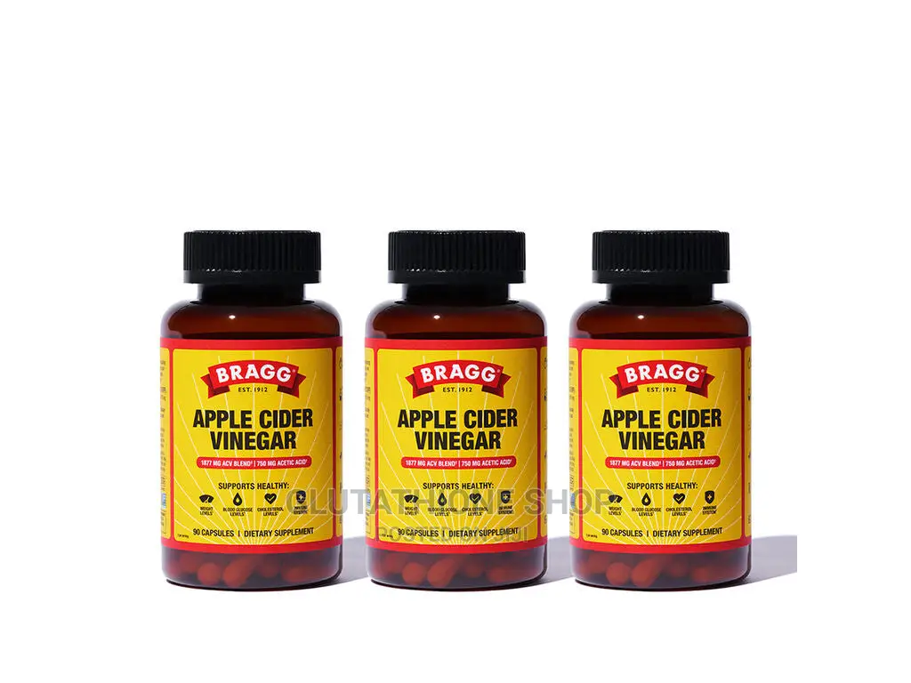 Bragg Apple Cider Vinegar Capsules - Vitamin D3 Zinc
