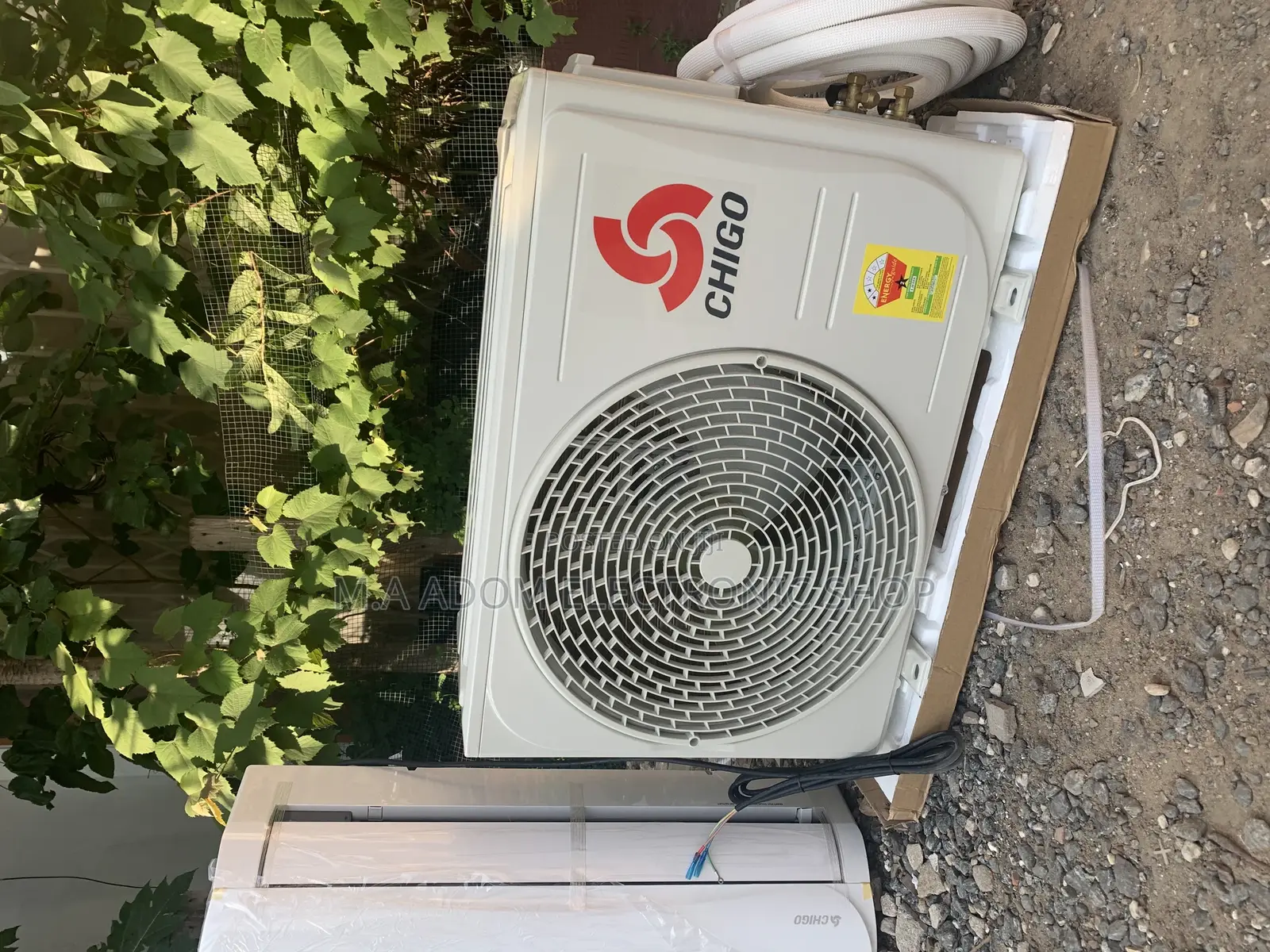 Detected CHIGO 1.5HP Split Air Conditioner R410 AC