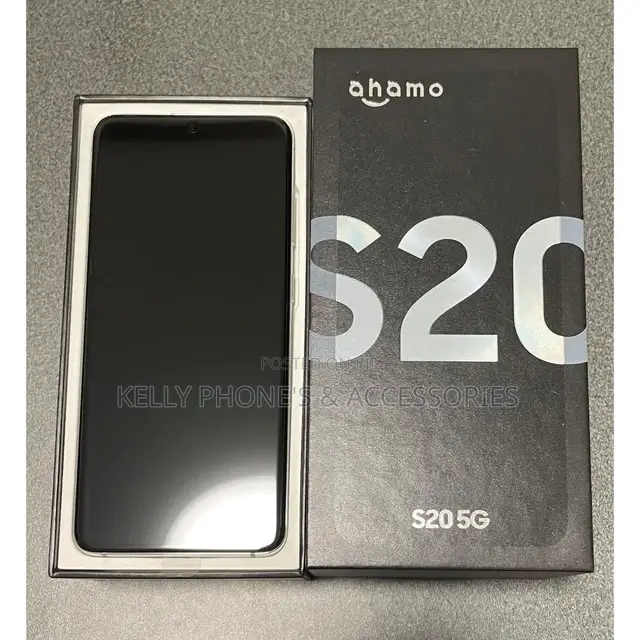 New Samsung Galaxy S20 128 GB Black