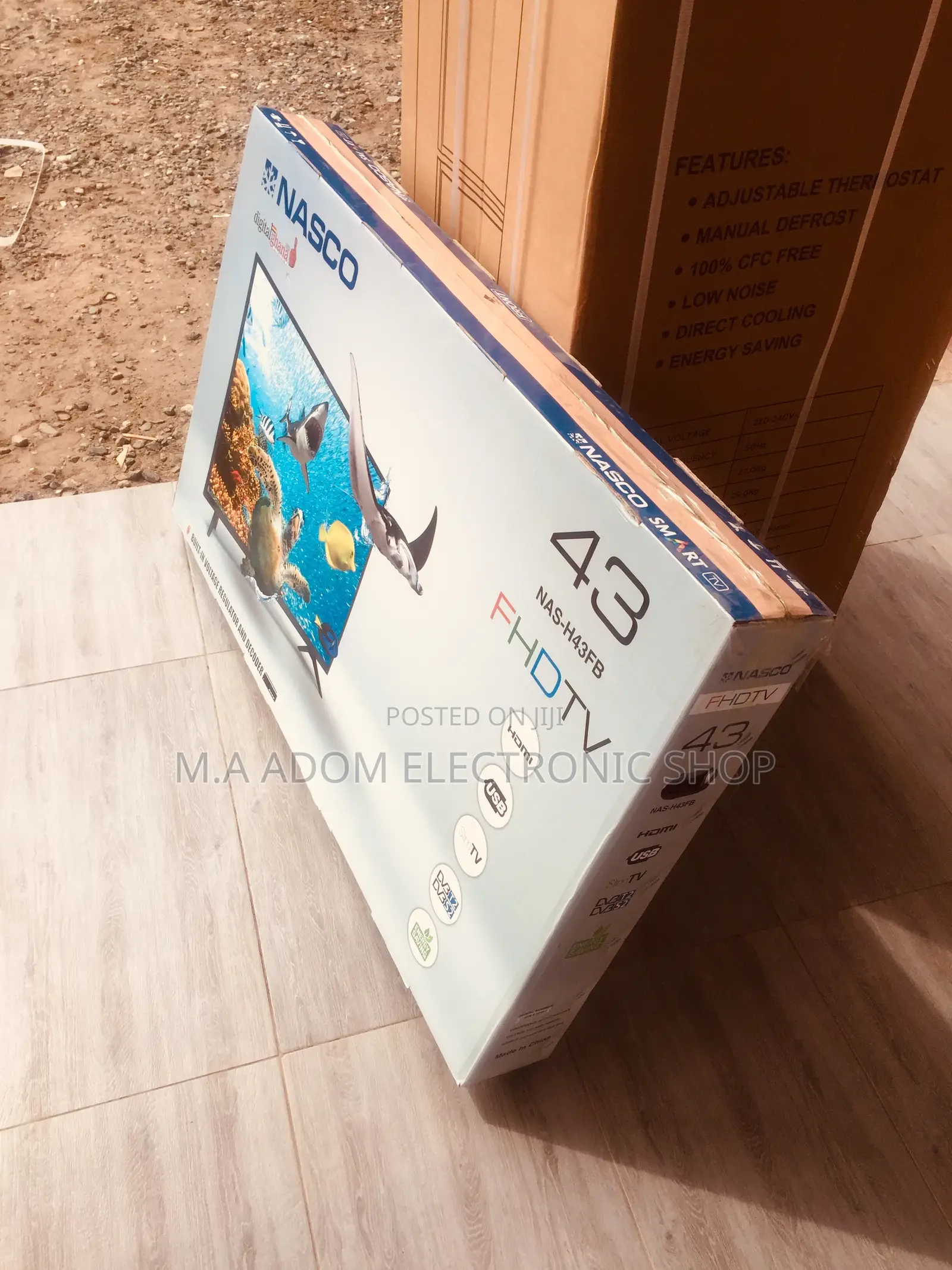 Epside Nasco NAS-H43FB 43′′ LED Digital Satellite TV