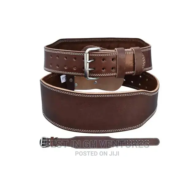 Genuine Leather Waist Support Belt