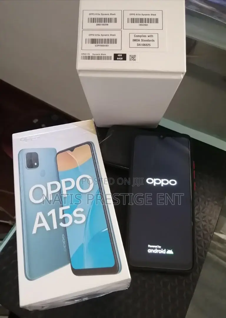 New Oppo A15s 64 GB White